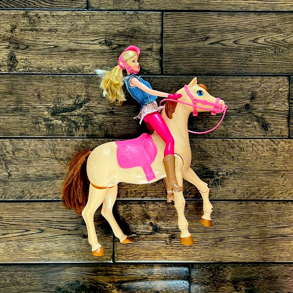 Barbie with Horse